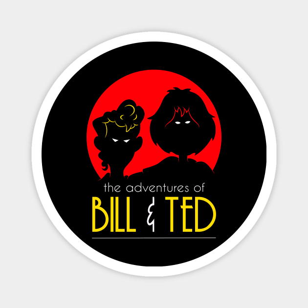 Bill & Ted Magnet by thewizardlouis